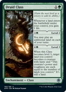 MTG ■緑/英語版■ 《ドルイド・クラス/Druid Class》フォーゴトン・レルム探訪　AFR