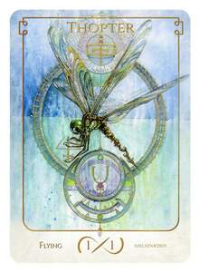 MTG ■トークン■ 《飛行機械/THOPTER 1/1》Tokens of Spirit Terese Nielsen