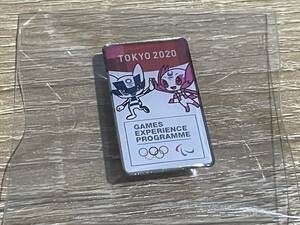 【送料無料】非売品 東京2020オリンピック tokyo2020関係者限定 GAMES EXPERIENCE PROGRAMMEピンバッジ 