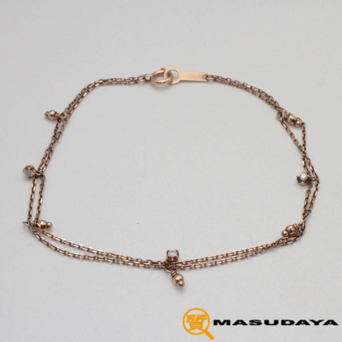 大特価アクセサリーヤフオク! -4°c ブレスレット ダイヤモンド(アクセサリー、時計)の中古