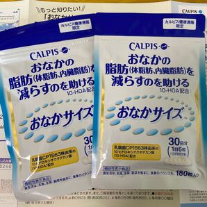 カルピス健康通販 おなかサイズ 30日分 180粒 (2袋)