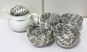 イブサンローラン 茶器、カップセット