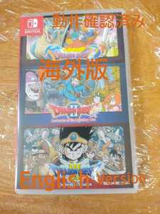 送料無料 NINTENDO SWITCH ソフト 海外版 DRAGON QUEST Ⅰ Ⅱ Ⅲ/ニンテンドー スイッチ スクエニ ドラゴンクエスト 1 2 3 輸入版 即決設定
