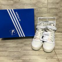 1円~ 28.5cdm 新品未使用 タグ adidas購入 正規品 adidas originals Forum84 ハイ フォーラム84 アディダス FY4576 グレー 美品 レア 希少_画像2