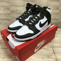 1円 29cm 絶版 新品未使用 ABC-MART購入 正規品 NIKE DUNK HI RETRO CARGO KHAKI ナイキ ダンク ハイ DD1399-107 希少 レアスニーカー _画像6