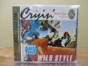 S-2175【CD】未開封 初回限定 / WILD STYLE Cryin' / ESCB 1818 / 有待雅彦 原一博 / ワイルド・スタイル