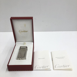 【中古】Cartier カルティエ ガスライター ゴドロン モチーフ 【状態未確認】