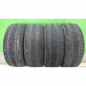 Firestone/ファイアストン WIDE OVAL FIREHAWK 225/55R17 4本／2018年製 6~7分山オンロードタイヤ／中古 若干の段減りあり／帯広市手渡し可