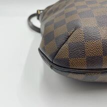 1円【超希少・極美品】LOUIS VUITTON ルイヴィトン ブルームズベリGM N42250 ダミエ エベヌ ショルダーバッグ 斜めがけ ダークブラン _画像8