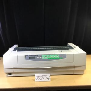 (052774) NEC PR-D201SE ドットインパクトプリンタ テスト印刷済み 本体のみ ジャンク品