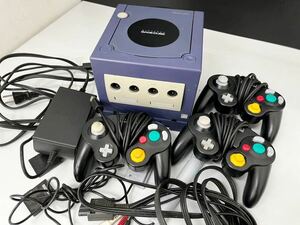 (523k2) Nintendo ゲームキューブ DOL-017 本体 コントローラー まとめ売り 動作未確認 任天堂 ゲーム
