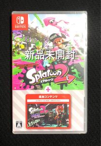 新品未開封 スプラトゥーン2 + オクト・エキスパンション -Switch ニンテンドースイッチソフト Nintendo