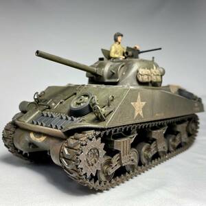 【完成品】1/35 アメリカ陸軍 M4A3 シャーマン戦車