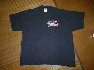 442-100♂：FRUIT OF THE ROOM　フルーツオブザルームHEAVY COTTOＮ　半袖Tシャツ　size.XL　色.黒　