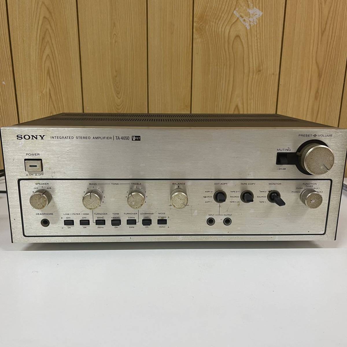 SONY / ソニー TA-4650 プリメインアンプ オーディオ機器 | monsterdog