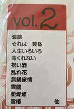 ♪【 LD USED 】 再生確認済 PIONEER LaserDisc パイオニア レーザーカラオケ ベスト50 vol. 2 LD 2枚組 歌詞カード 収録曲 早見表付属_画像6