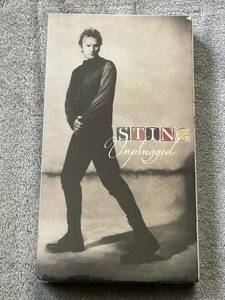 ♪ 【 VHS ビデオ 】STING / スティング ☆ Unplugged / アンプラグド / アコースティック ライヴ / LIVE 全８曲 ☆ HI-FI STEREO ♪