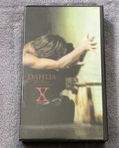 ♪【 VHS ビデオ 】X JAPAN / エックスジャパン ☆ DAHLIA ダリア THE VIDEO VISUAL SHOCK #5 PART Ⅱ KING VIDEO USED ビデオテープ ♪_画像1