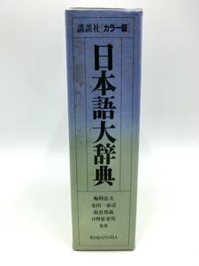 講談社　日本語大辞典　カラー版