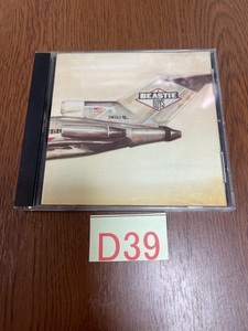 D39 即決♪ ビースティー・ボーイズ BEASTIE BOYS-LICENSED TO ILL　中古再生確認済み