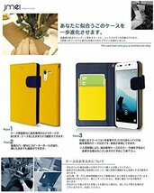 DIGNO F / DIGNO E 503KCケース マグネットバンド カード収納付 手帳型カバー 閉じたまま通話可 スマホケース 折りたたみ ライトピンク 53_画像3