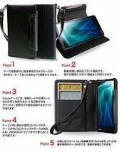 AQUOS Xx2 mini 503SH ケース 手帳型ケース オレンジ(無地) ソフトバンク アクオス カードポケット付き スマホカバー ストラップ付_画像3