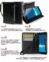 Qua Phone PX LGV33 手帳型ケース ライム(無地)au エーユー lgv33 simフリー ストラップ付 カード収納付スマホケース_画像3