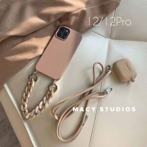 iPhone12/12pro アイフォン ストラップ ショルダー