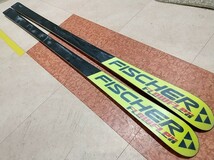 4☆1166《FISCHER/フィッシャー》RC4 ワールドカップ GS FLOWFLEXプレート付 板のみ 185cm R＞21m【店頭引渡OK！札幌 美しが丘】_画像6