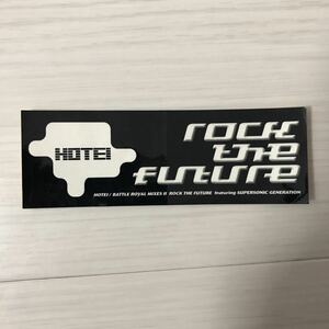 自宅保管品 布袋寅泰 グッズ シール ROCK THE FUTURE