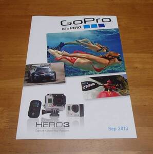 [ catalog ][Go Pro HERO 3]go-* Pro / hero / action * camera / materials /6P/2013.9