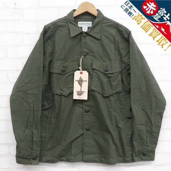 ヤフオク! -「sassafras シャツ」(ジャケット、上着) (エンジニアド ...
