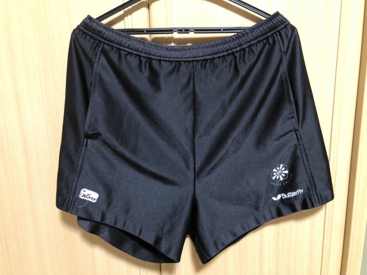 ニッタク 卓球 ユニフォーム 別注モデル ゲームパンツ ショーツ Lサイズ-
