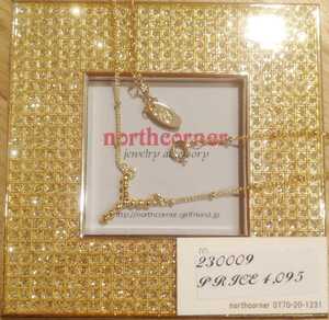  быстрое решение * обычная цена 4095 иен *northcorner Gold цвет Silhouette initial колье!Y вне установленной формы 120 иен *