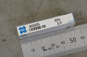 OSG 刃径2.5mm 2刃 ショート エンドミル 未使用
