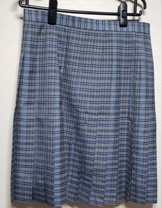女子制服 高校 冬用 プリーツスカート 大きいサイズ W75㎝