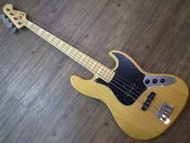 FENDER JAPAN JB75-90USA PICKUPSフェンダージャパン/ジャズベースVINTAGE JAZZ BASSアッシュボディ日本製Made in Japanナチュラル75年_画像1