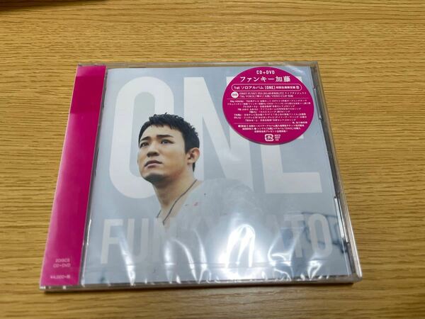 未開封　ファンキー加藤　CDアルバム 「ONE（CD+DVD ）」