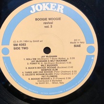 Various / Boogie Woogie Revival (Vol. 3) LP Joker_画像5