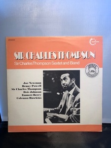 SIR CHARLES THOMPSON sir charles thompson sextet and band LP VANGUARD