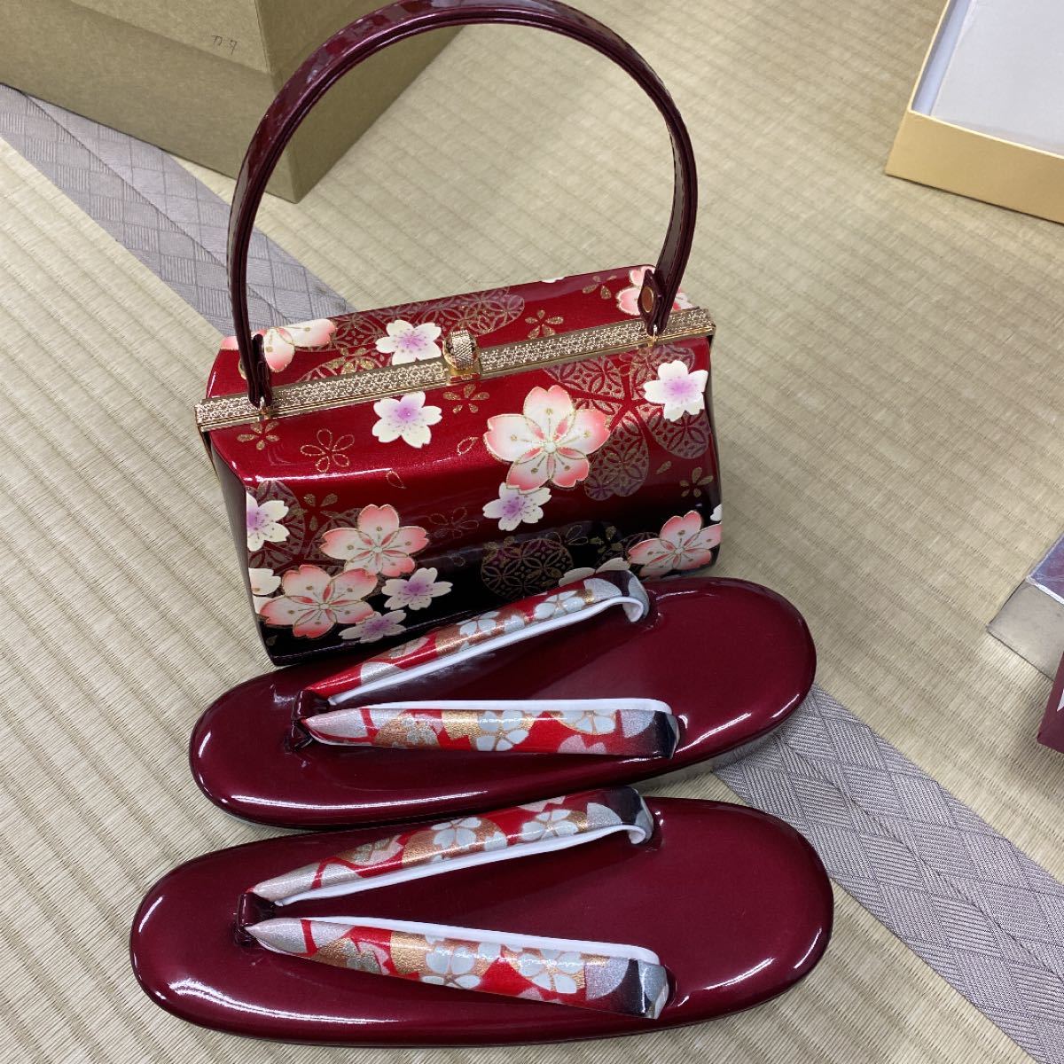 帯締め 草履バック-