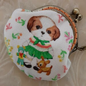 がま口ポーチ小物入れキーホルダーコヤンイサムチョンあんこ ハンドメイド