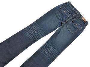  American made YANUK Yanuk lady's stretch Denim pants size 25(W absolute size approximately 73cm) ( exhibit number 001)