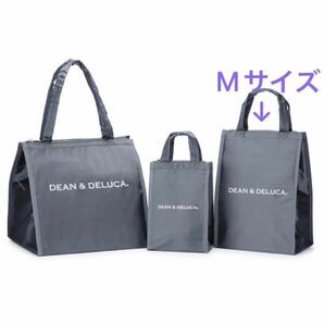 DEAN&DELUCA クーラーバッグ　グレー　Mサイズ　　新品　未使用