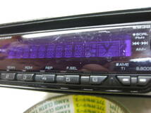 K-1060　KENWOOD　E232　MP3　1Dサイズ　CDデッキ　故障品_画像2