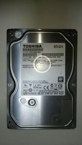増設・交換用 SATA 内蔵HDD 3.5インチ 1000GB (1TB)　TOSHIBA製 (2022D10003)【中古品】
