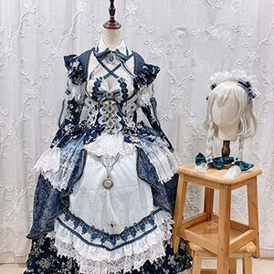 Роскошная версия для исправительных учреждений Sakuya Sakuya Yayoi Sakuya Cosplay Style Costum