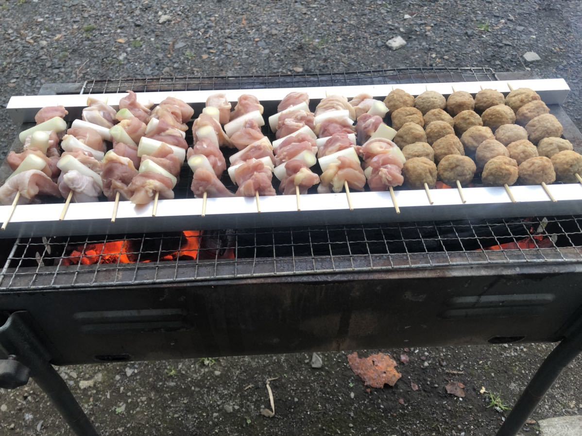 全ての お庭でバーベキュー♪油落としてヘルシー調理♪業務用♪焼き鳥