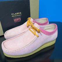 UK8.5 / US9.5 ★定価36300円★ 新品 クラークス × リーバイス ワラビー CLARKS ORIGINAL × LEVI'S VINTAGE CLOTHING コラボ 限定_画像2