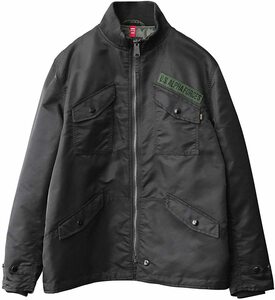 Alpha Industries ( アルファインダストリーズ ) - CWU-7P フライトジャケット Lサイズ 黒色 アルファ 防寒着 (新品タグ付き未着用品)